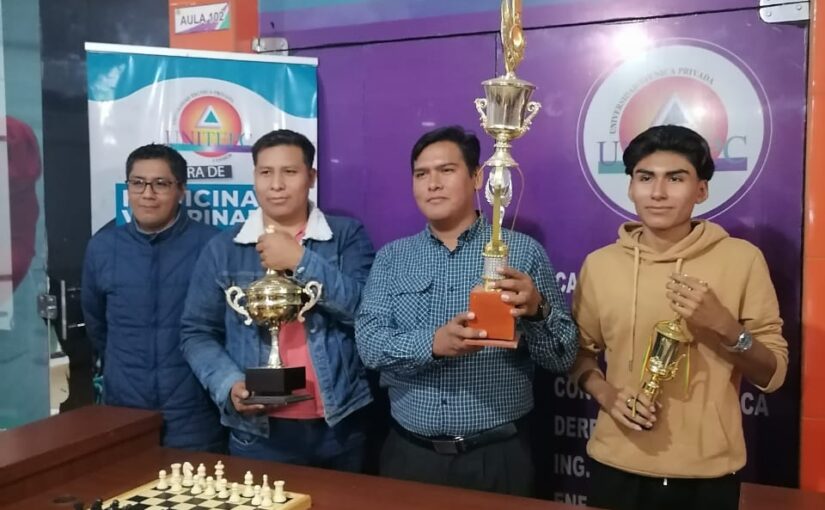 La sede Ivirgarzama de UNITEPC impulsa el talento de los ajedrecistas