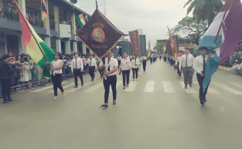 Rendimos homenaje a Bolivia en todas nuestras sedes